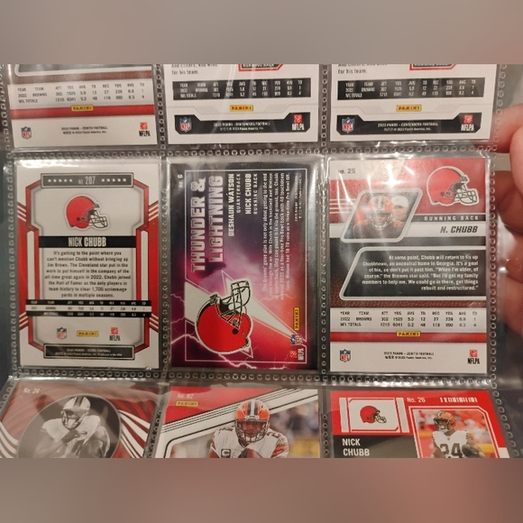 Nick Chubb Card Collection - Picture 13 of 15